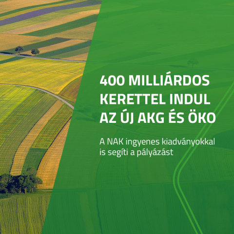 AKG és ÖKO: 400 milliárd forintra lehet pályázni